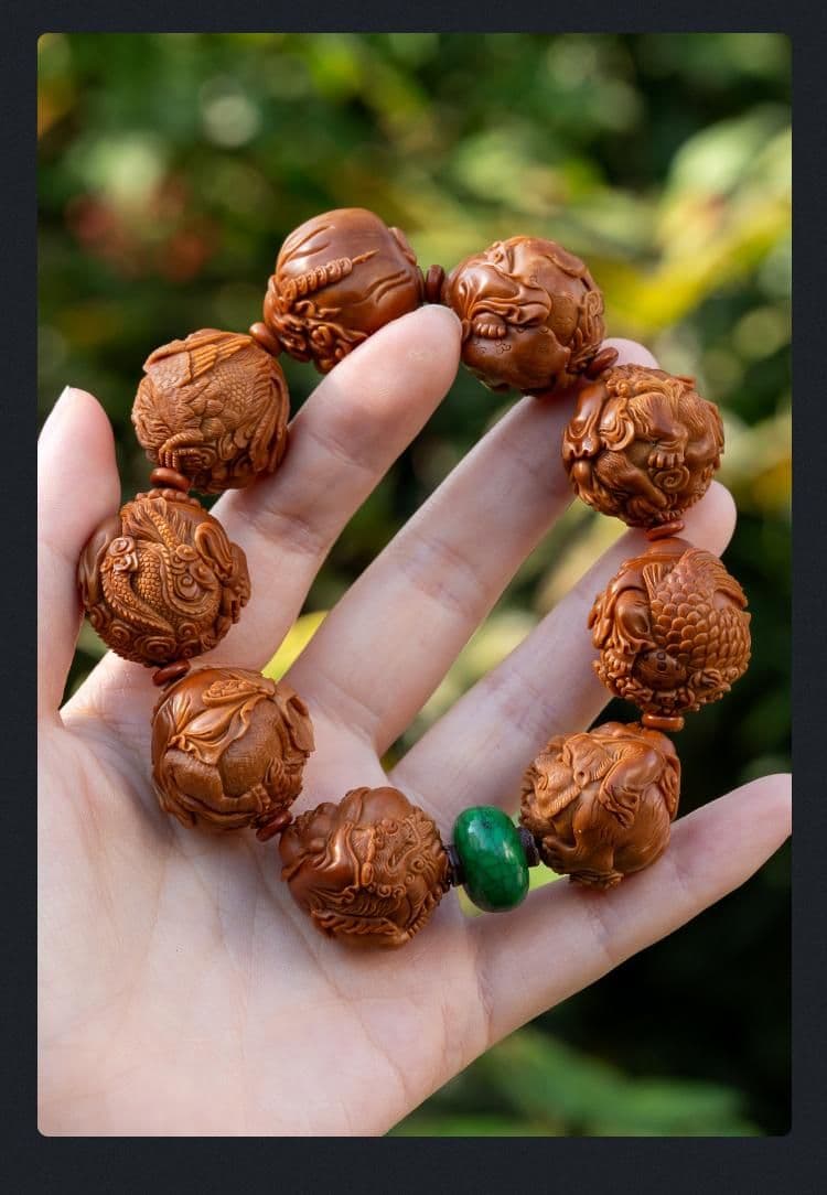 Exquisite Maitreya Buddha Auspicious Beast Meilin Pit Bracelet