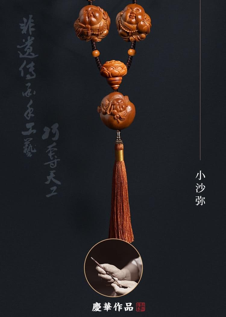 Little Novice Monk Aged Oil Pit Aged Oil Pit Bracelet