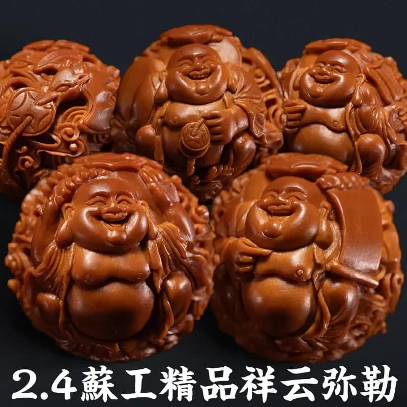 Exquisite Maitreya Buddha Auspicious Clouds Bracelet