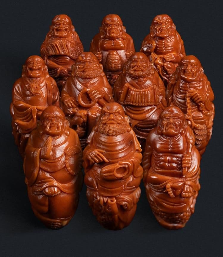 Exquisite 18 Arhats Long Strand
