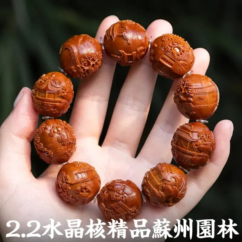 Fine Carving Fine Carving Crystal Pit Crystal Pit Bracelet