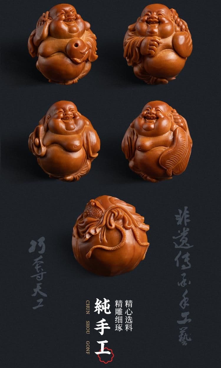 Exquisite Maitreya Buddha Eight Treasures Bracelet