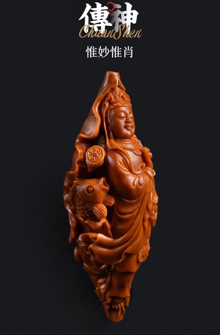 Openwork Guanyin Lotus Leaf Single Pit Single Pit