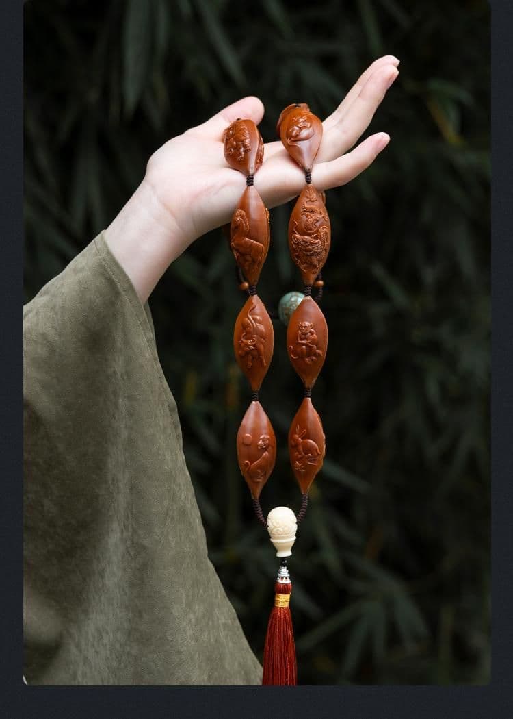 Premium 12 Zodiac Guardians Crystal Pit Crystal Pit Long Strand
