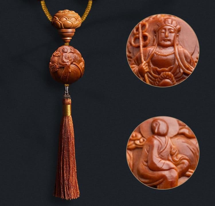 Exquisite Landscape Ten Thousand Buddhas Bracelet