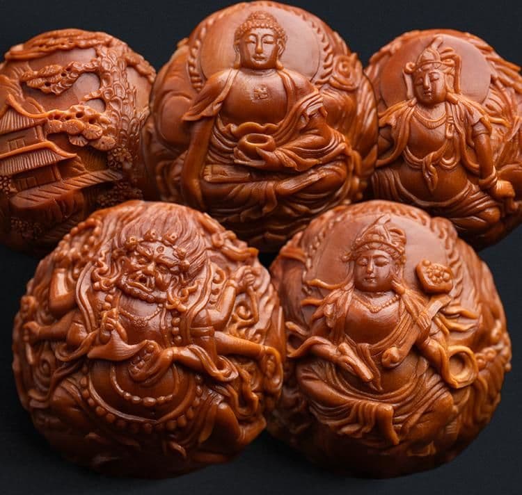 Exquisite Landscape Ten Thousand Buddhas Bracelet