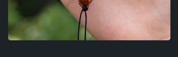 Exquisite Olive Pit Carving Bracelet