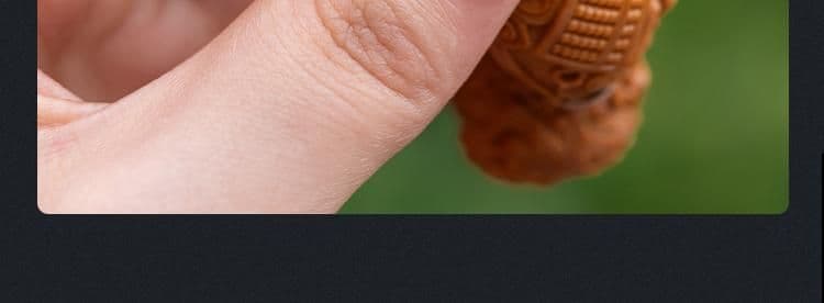 Exquisite Olive Pit Carving Bracelet