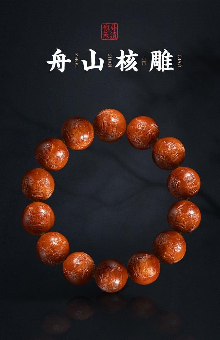 Perfect Round Zhong Kui Perfect Round Iron Pit Bracelet