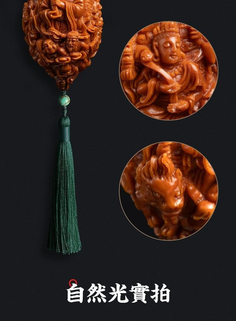 Deep Carving Immortals Gathering Deep Carving Single Pit Bracelet