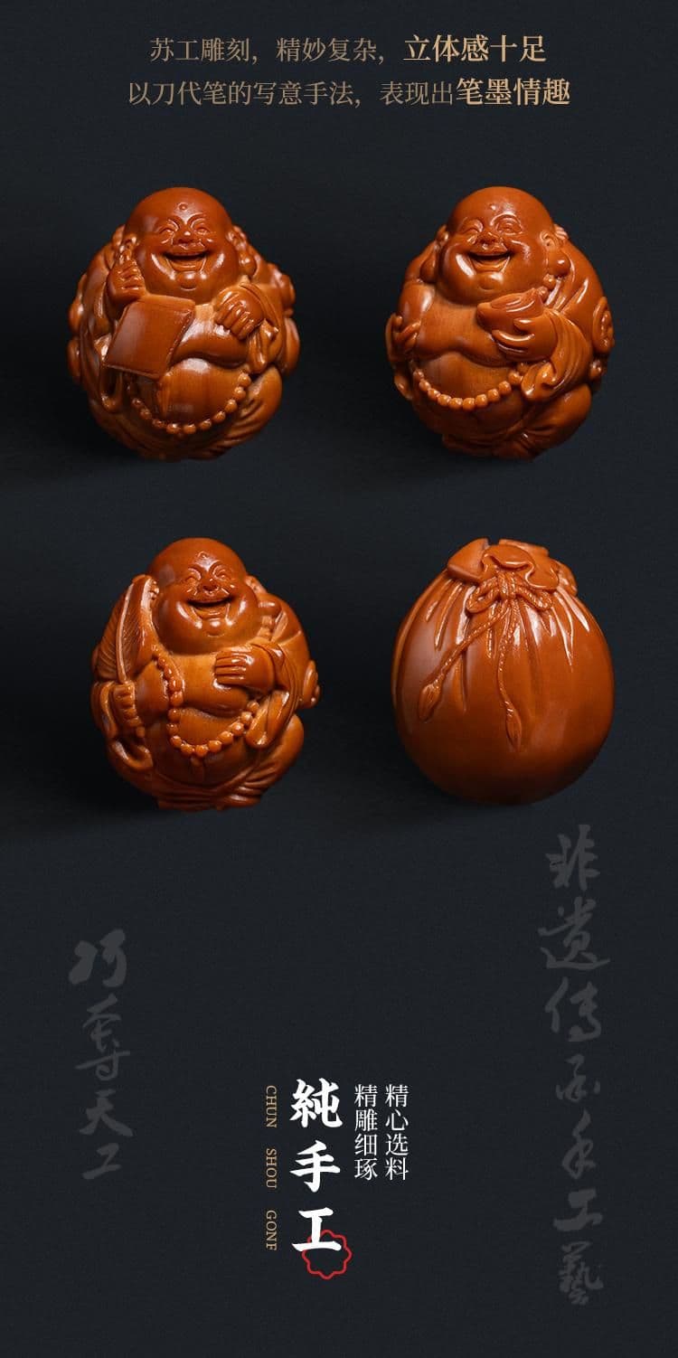Exquisite Maitreya Buddha Eight Treasures Bracelet