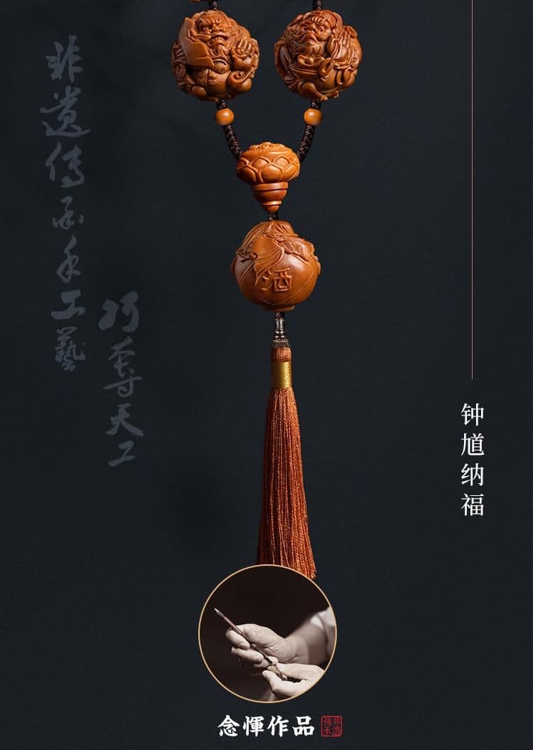 Exquisite Zhong Kui Blessing Bracelet