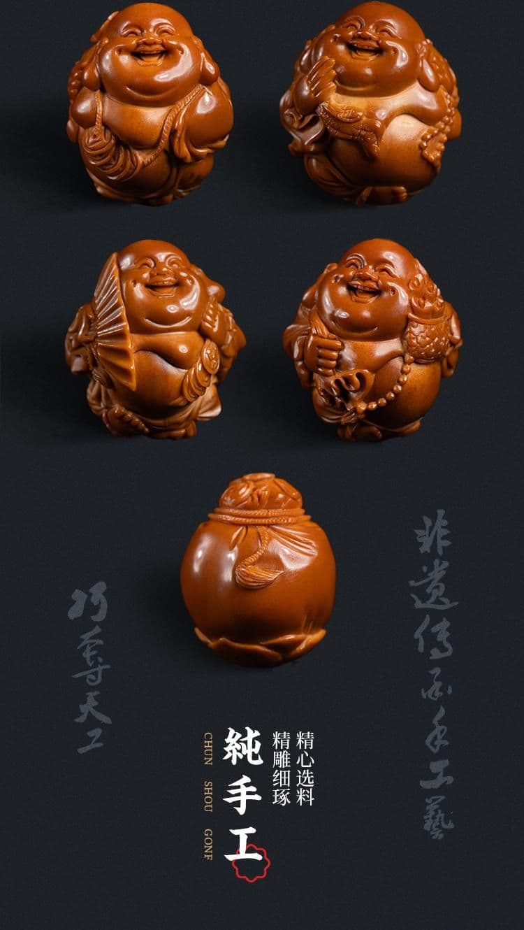 Exquisite Maitreya Buddha Eight Treasures Bracelet