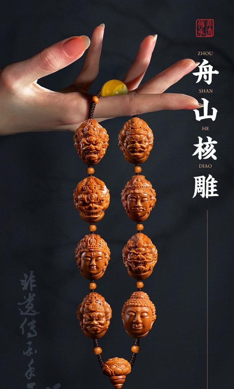 Premium Ten Thousand Buddhas Aged Oil Pit Aged Oil Pit Bracelet