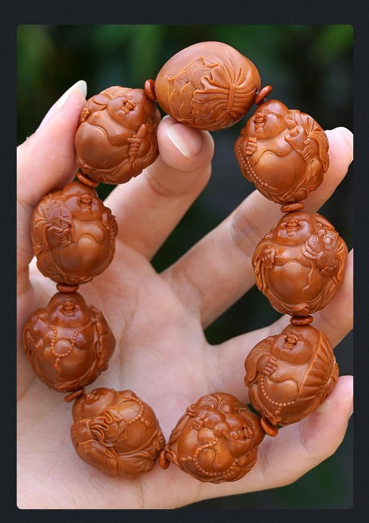 Premium Maitreya Buddha Eight Treasures Bracelet